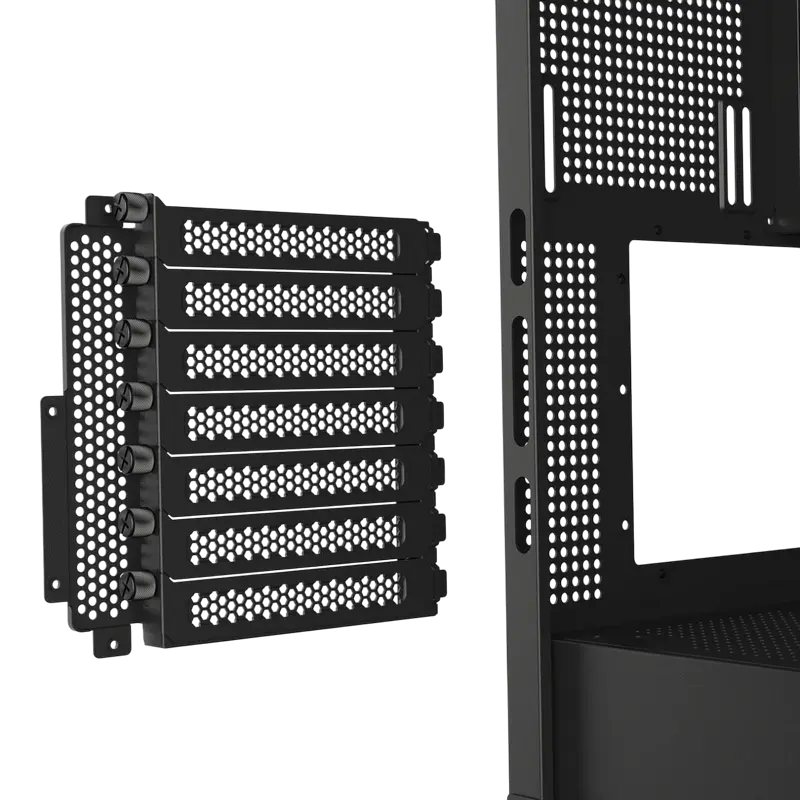 Carcasă PC Cougar FV 270 RGB, Midi-Tower, Fără PSU, Negru