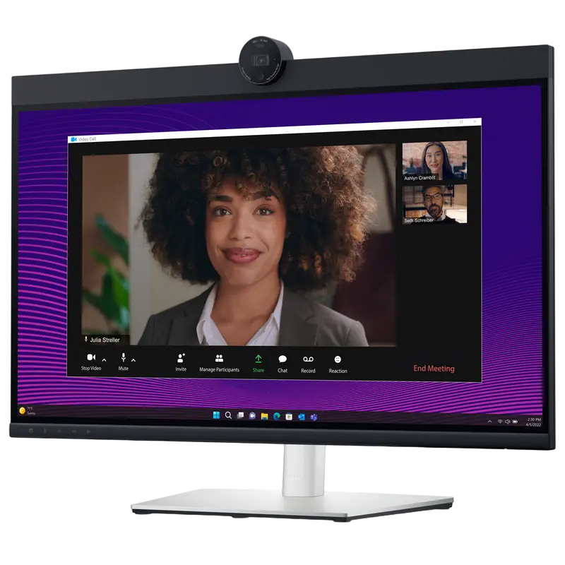 27" Monitor DELL P2724DEB, IPS 2560x1440 WQHD, Argintiu