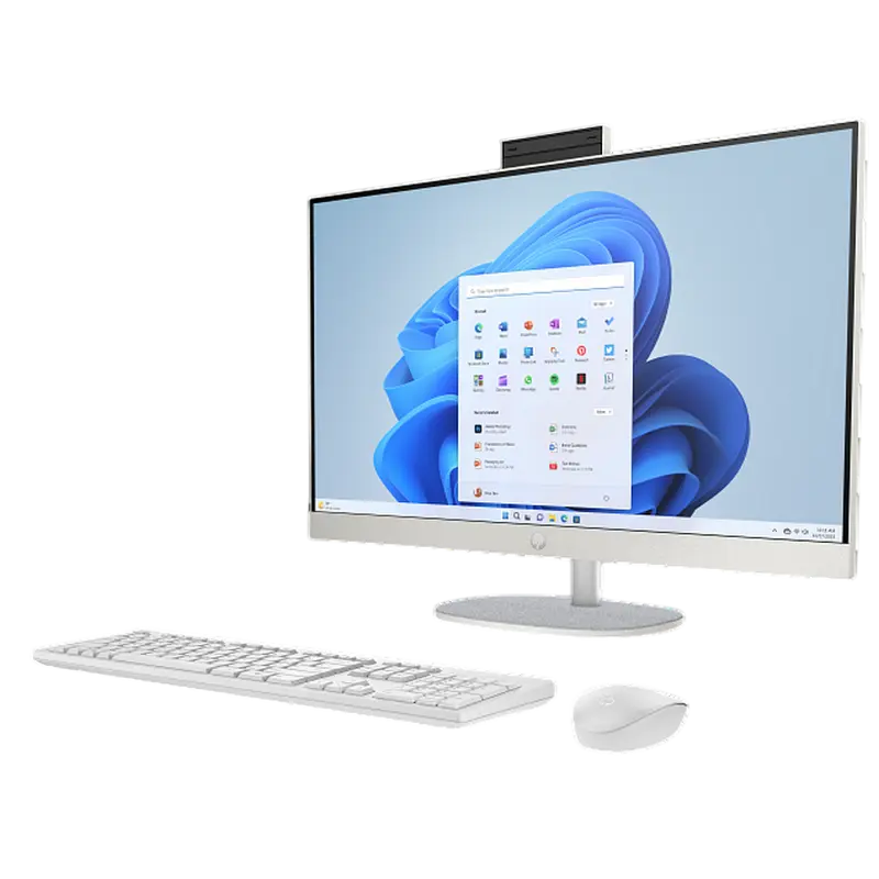 Моноблок HP 24-cr0070ci, 23,8", Intel Core i5-1335U, 16Гб/512Гб, FreeDOS, Shell White