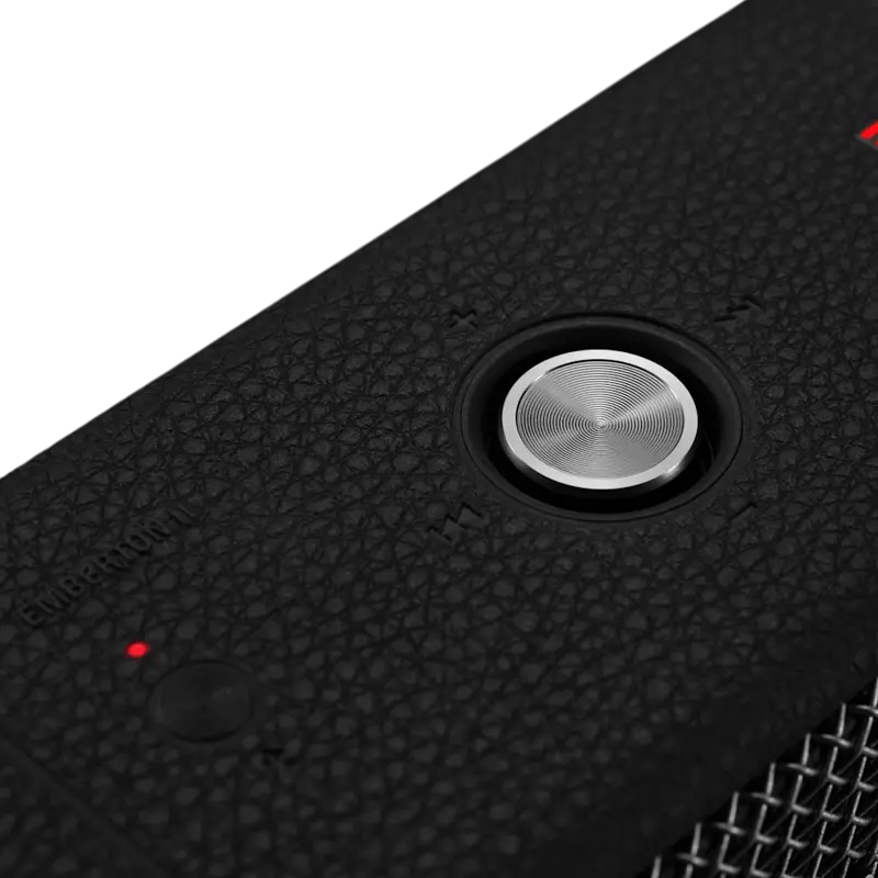 Bluetooth-boxa Marshall Emberton II, Negru | Oțel inoxidabil
