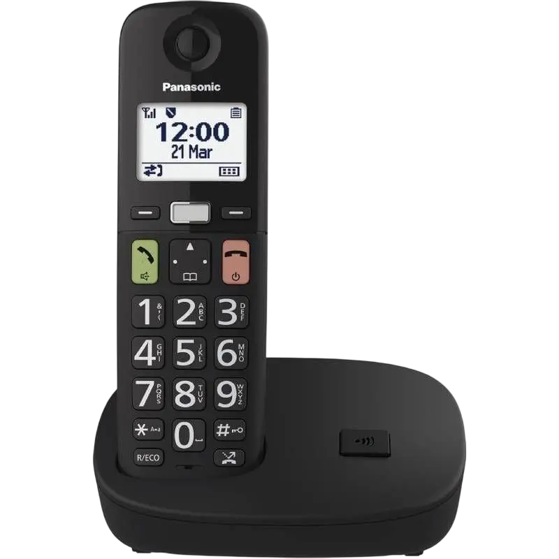 Telefone radio Panasonic KX-TGU110UAB, Negru