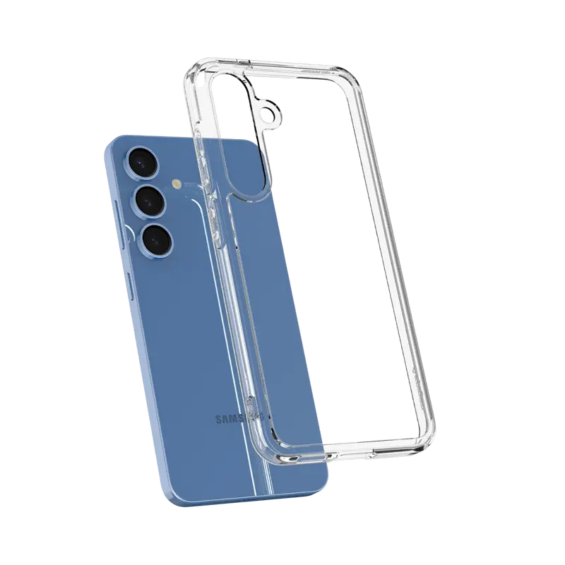 Husa Spigen Ultra Hybrid pentru Samsung Galaxy S25, Crystal Clear