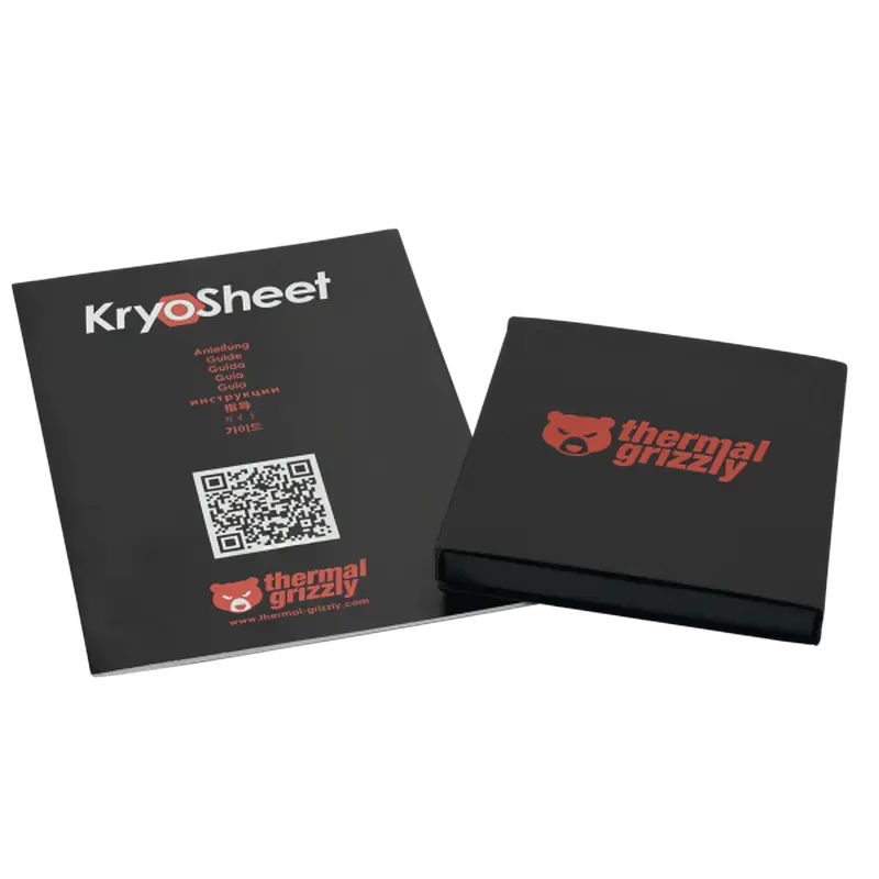Pad Termic Thermal Grizzly KryoSheet, 38x38mm, Anthracit