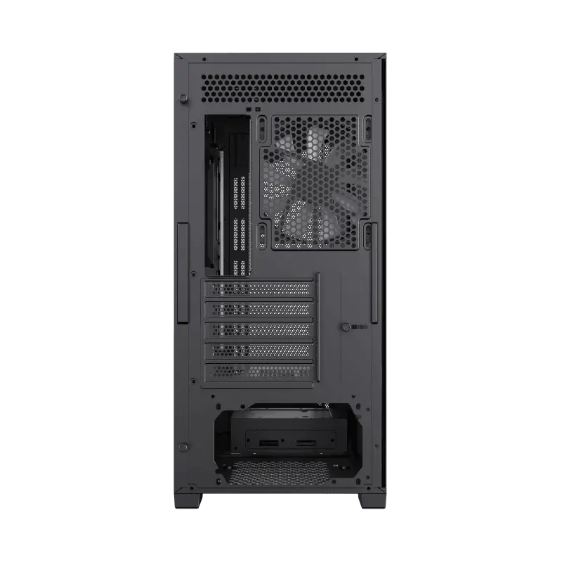Carcasă PC Gamemax Defender MB, Mini-Tower, Fără PSU, Negru