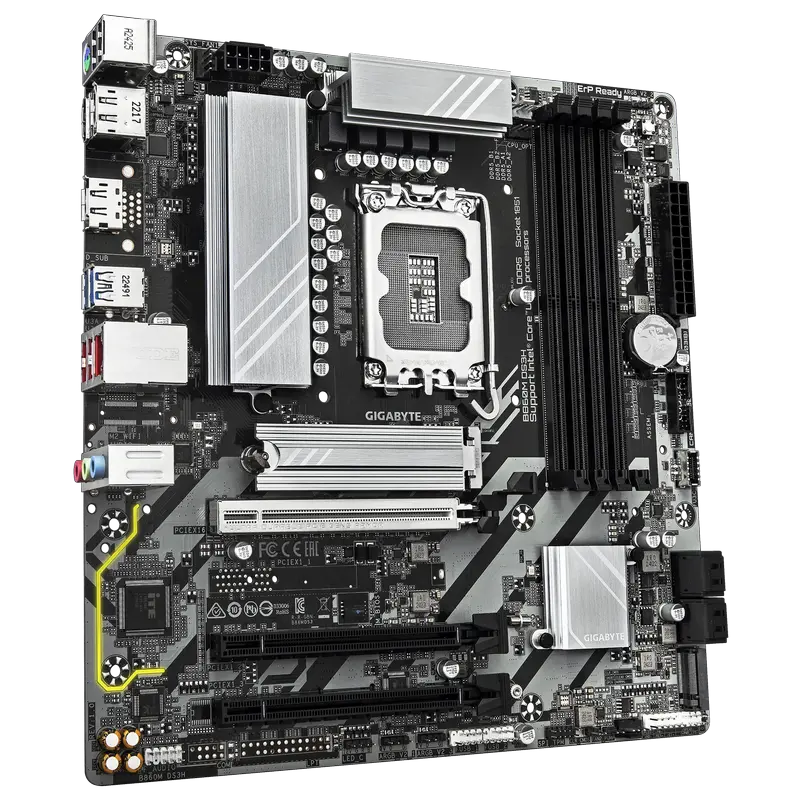Материнская плата Gigabyte B860M DS3H, LGA1851, Intel B860, Micro-ATX