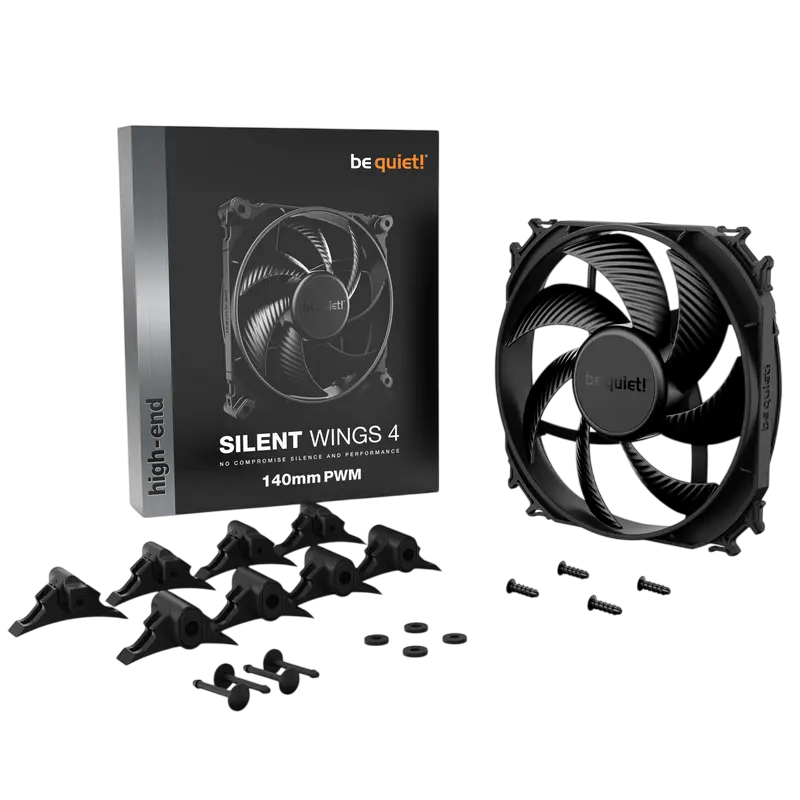 Ventilator PC be quiet! Silent Wings 4 PWM, 140 mm