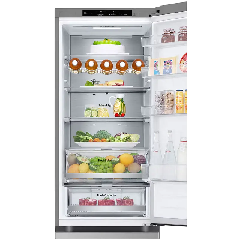 Frigider LG GBV7280BPY, Oțel inoxidabil