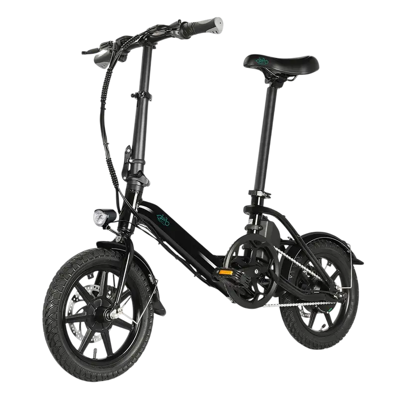 Bicicletă Electrică Fiido D3PRO, Negru