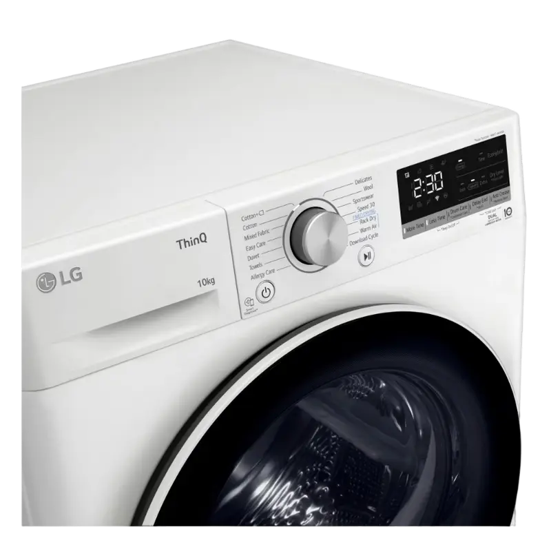 Masina de uscat LG RH10V9AV4W, 10kg, Alb
