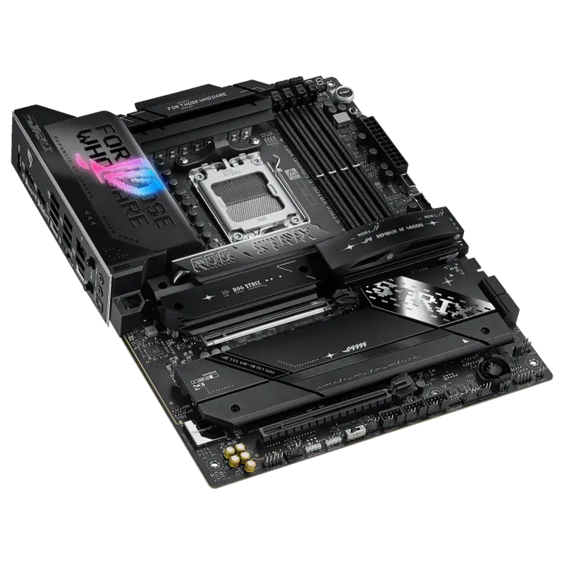 Placă de bază ASUS ROG STRIX X870E-E GAMING WIFI, AM5, AMD X870E, ATX