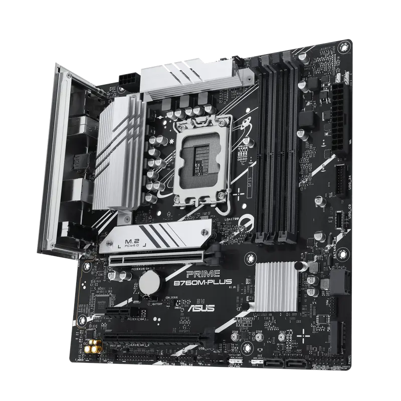 Placă de bază ASUS PRIME B760M-PLUS, LGA1700, Intel B760, Micro-ATX