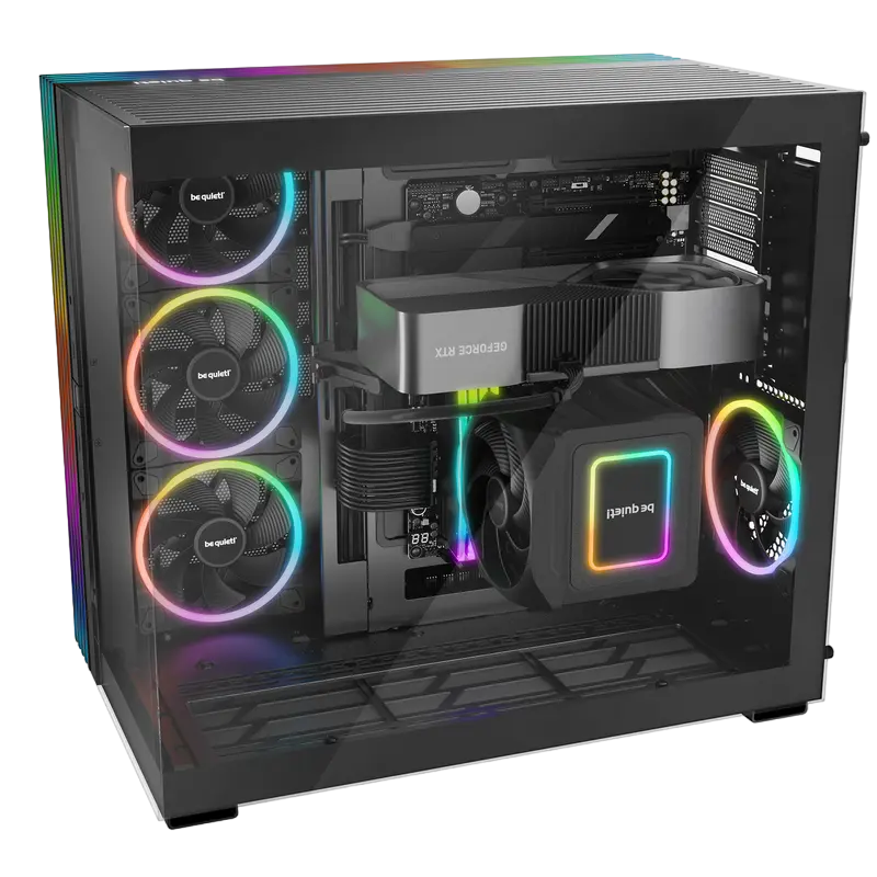 Carcasă PC be quiet! Ligh Base 900 FX, Midi-Tower, Fără PSU, Negru