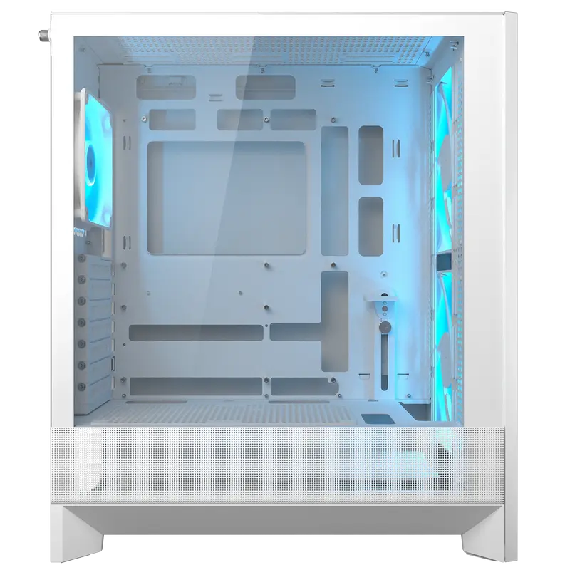 Carcasă PC Cougar Airface 180, Midi-Tower, Fără PSU, Alb