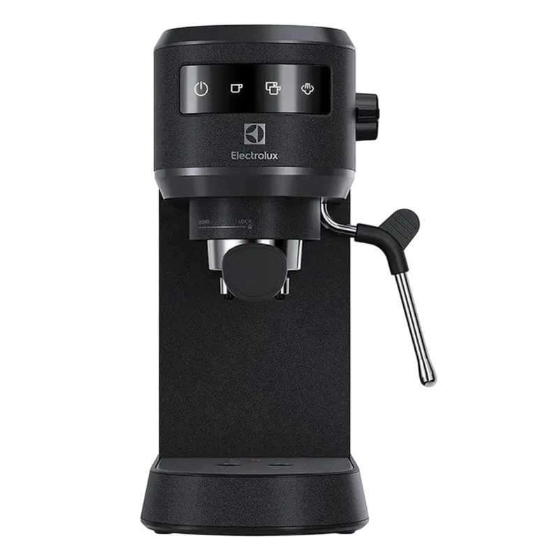 Кофеварка рожковая Electrolux E6EC1-6BST, 1450Вт, Черный
