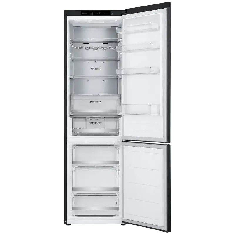 Frigider LG GBV7280AEV, Essence Black Steel