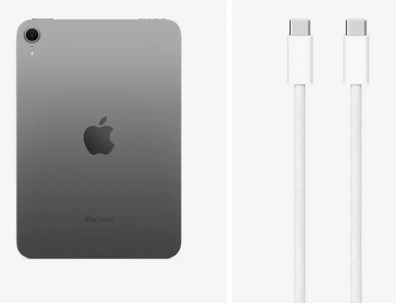 Tablet Apple iPad mini de generația a 7-a, Wi-Fi, 8GB/512GB, Spațiu gri