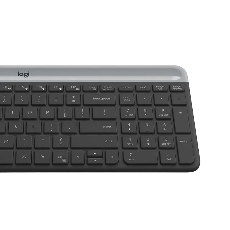 Set Tastatură + Mouse Logitech MK470, Fără fir, Grafit