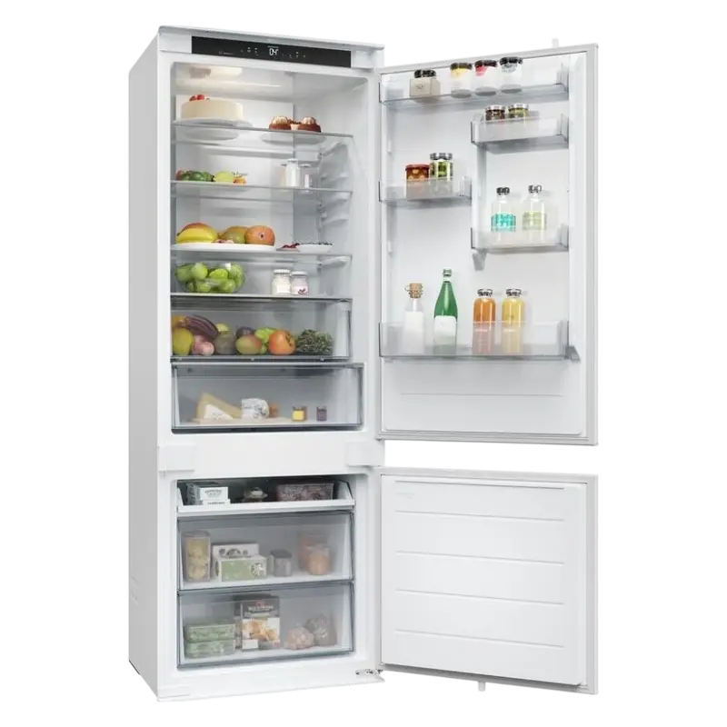 Холодильник Candy CNBQT3719EW, Белый