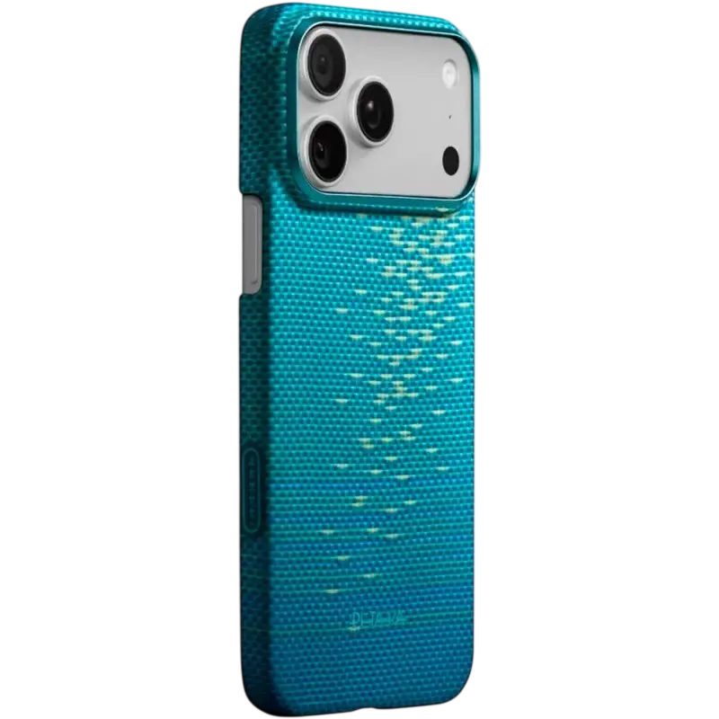 Husă Pitaka Ultra-Slim pentru Apple iPhone 17 Pro Max, Lucid Blue