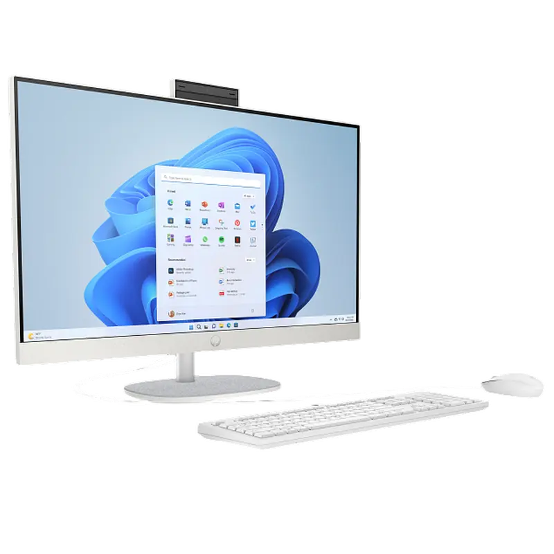 Моноблок HP 27-cr0045ci, 27", Intel Core i5-1335U, 16Гб/512Гб, FreeDOS, Shell White