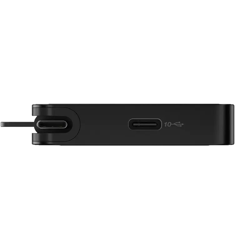 Stație Docking Lenovo USB-C Slim Travel Dock, Negru