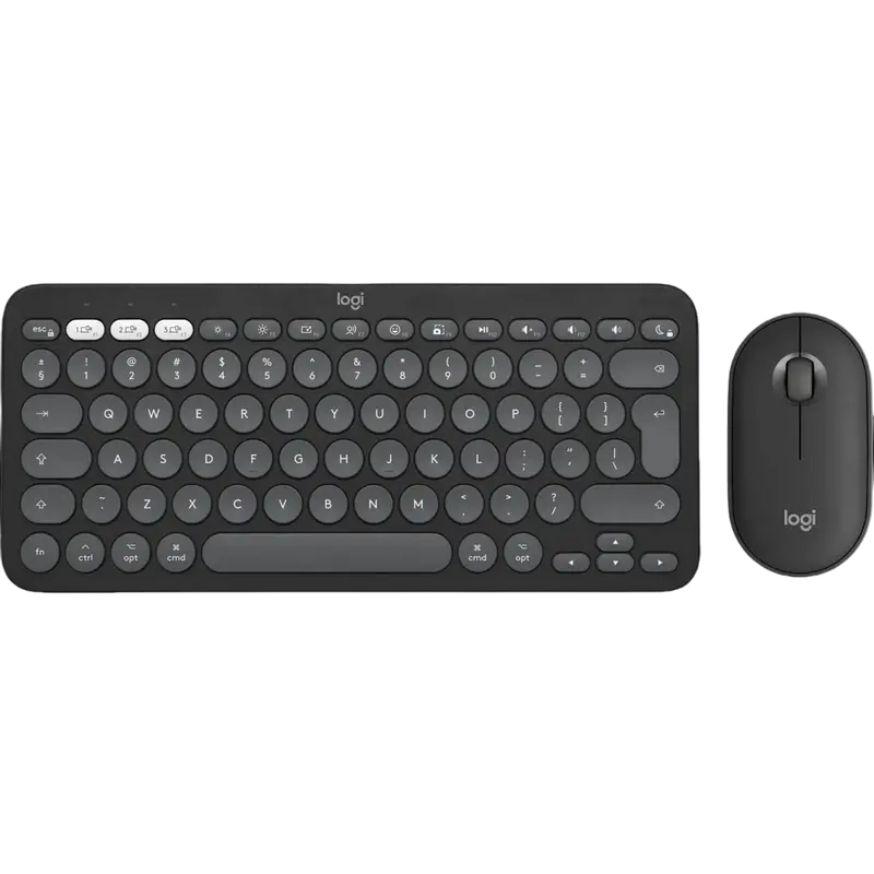 Set Tastatură + Mouse Logitech Pebb..