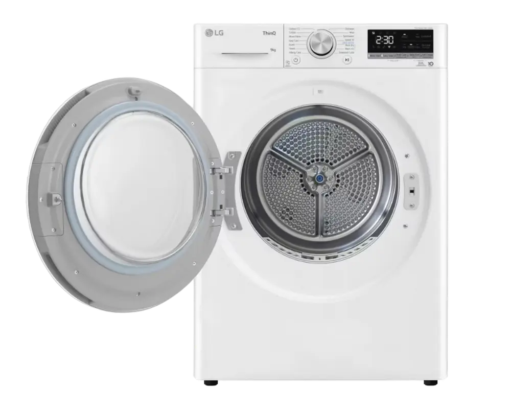 Uscător de rufe LG RH90V9AV4N, 9kg, Alb