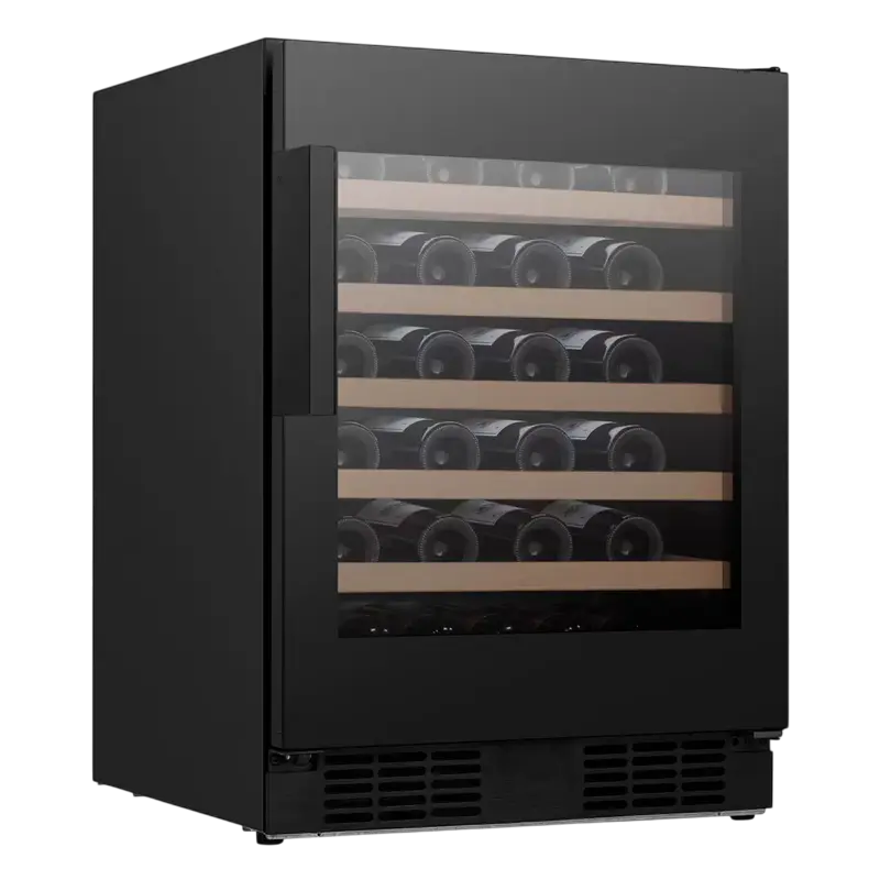 Dulap pentru vin Hisense RW3N132GSLF, Negru