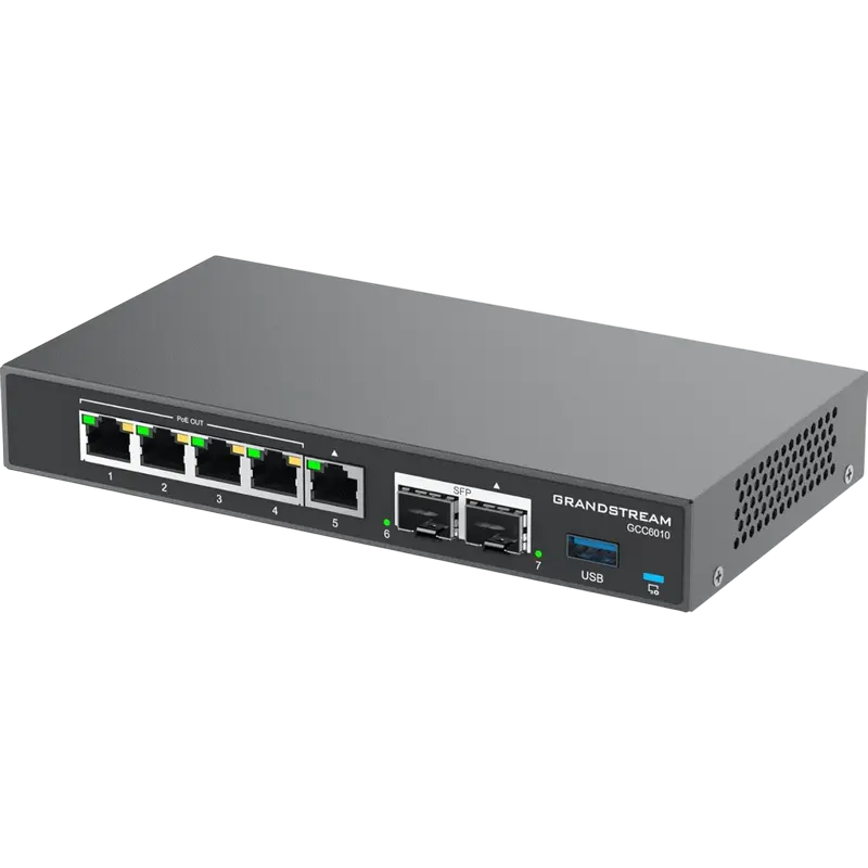 VPN Маршрутизатор Grandstream GCC6010, Черный