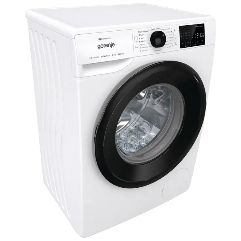 Mașina de spălat Gorenje WPNEI74SA1SWIFI, 7kg, Alb
