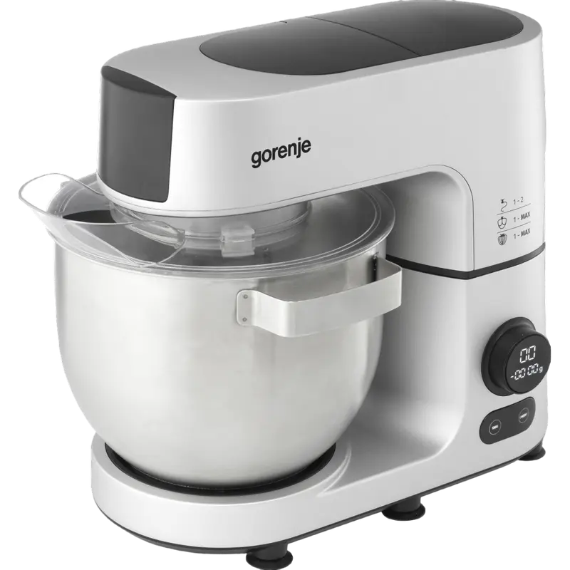 Robot de bucătărie Gorenje MMC1500SCX, Oțel inoxidabil