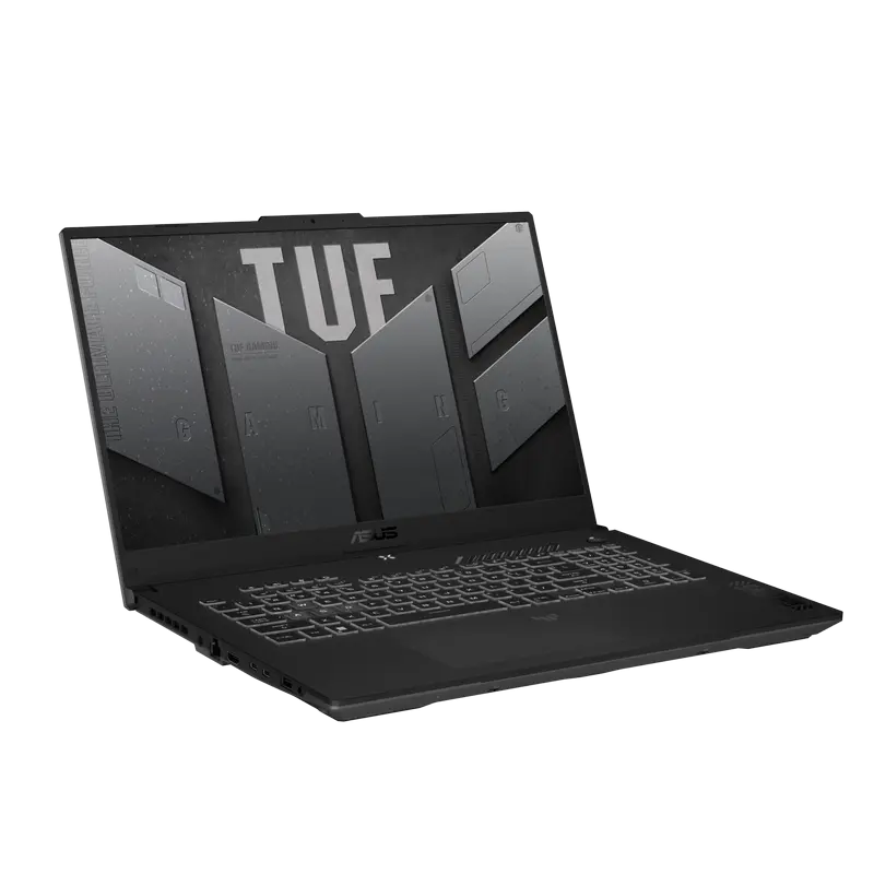 Игровой ноутбук 17,3" ASUS TUF Gaming F17 FX707VJ, Mecha Gray, Intel Core 5 210H, 16Гб/512Гб, Без ОС