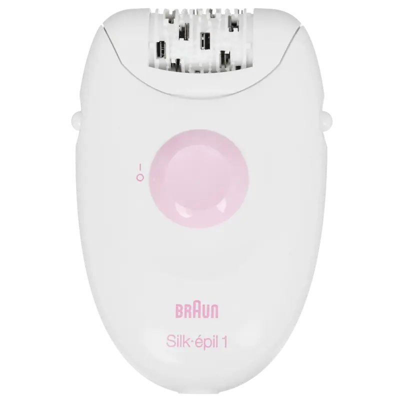 Epilator Braun SE 1-010, Alb | Roz
