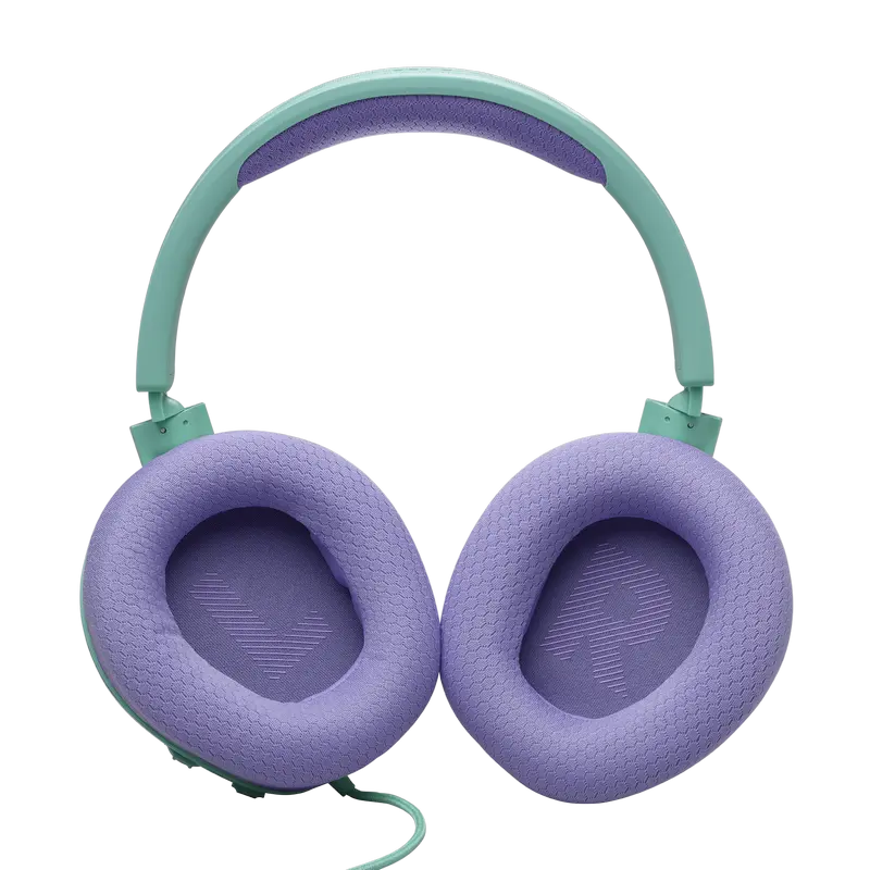 Căști gaming JBL Quantum 100M2, Cu fir, Cyan