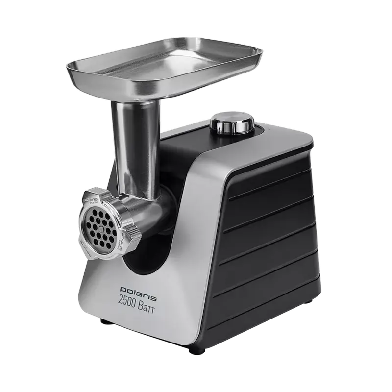 Mașină de tocat carne Polaris PMG 2561, Negru | Argintiu