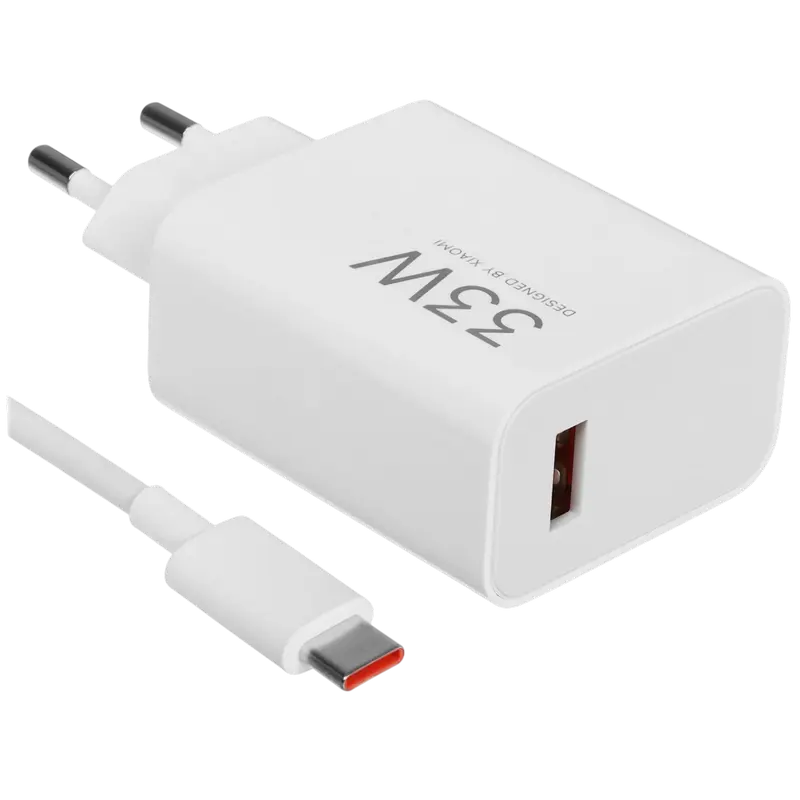 Зарядное устройство Xiaomi Charging Combo, 33Вт, Белый