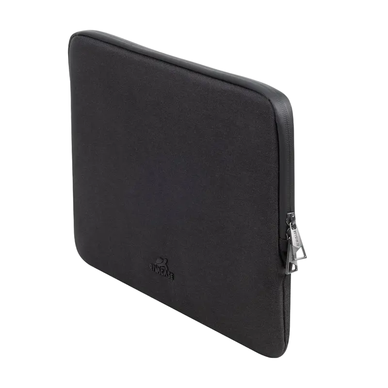 Husă pentru laptop Rivacase 8115, 15", Eco-Friendly rPET Poliester, Negru