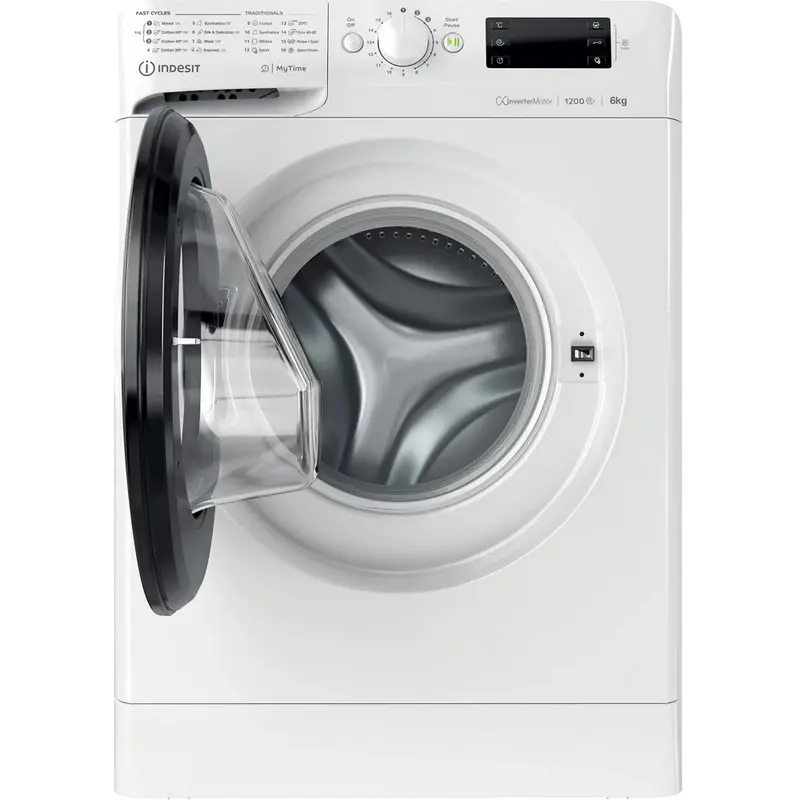 Mașină de spălat Indesit MTWSE 61294 WK EE, 6kg, Alb