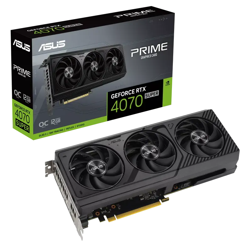 Placă Video ASUS PRIME-RTX4070S-O12..