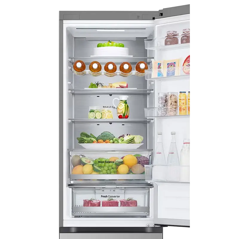 Frigider LG GBV5250EPY, Oțel inoxidabil