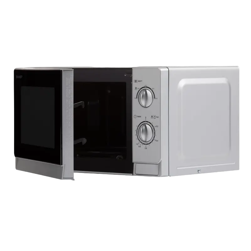 Cuptor cu microunde Sharp R20DS, Argintiu
