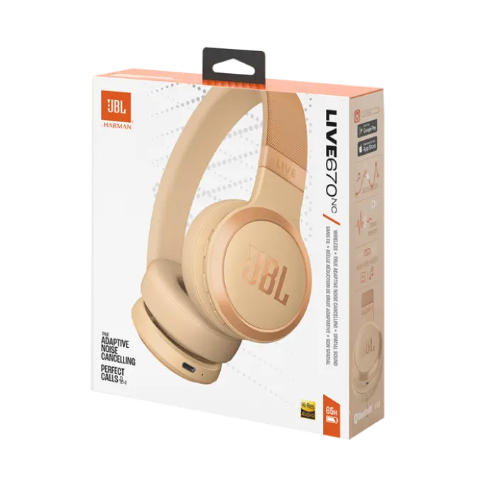 Căști JBL LIVE670NC, Nisip