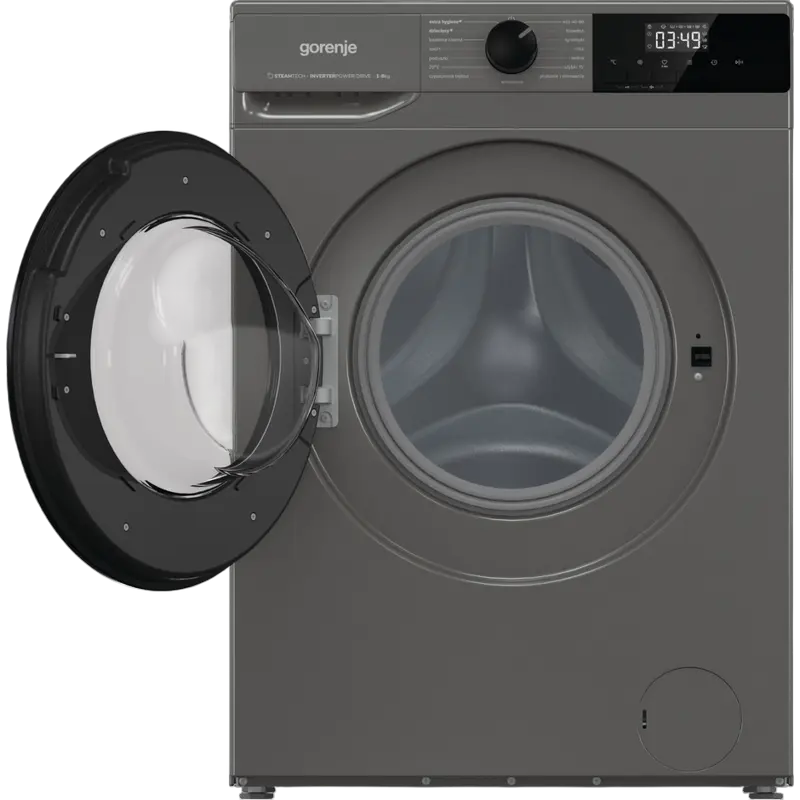 Mașină de spălat Gorenje W1NHPI84AST, 8kg, Gri