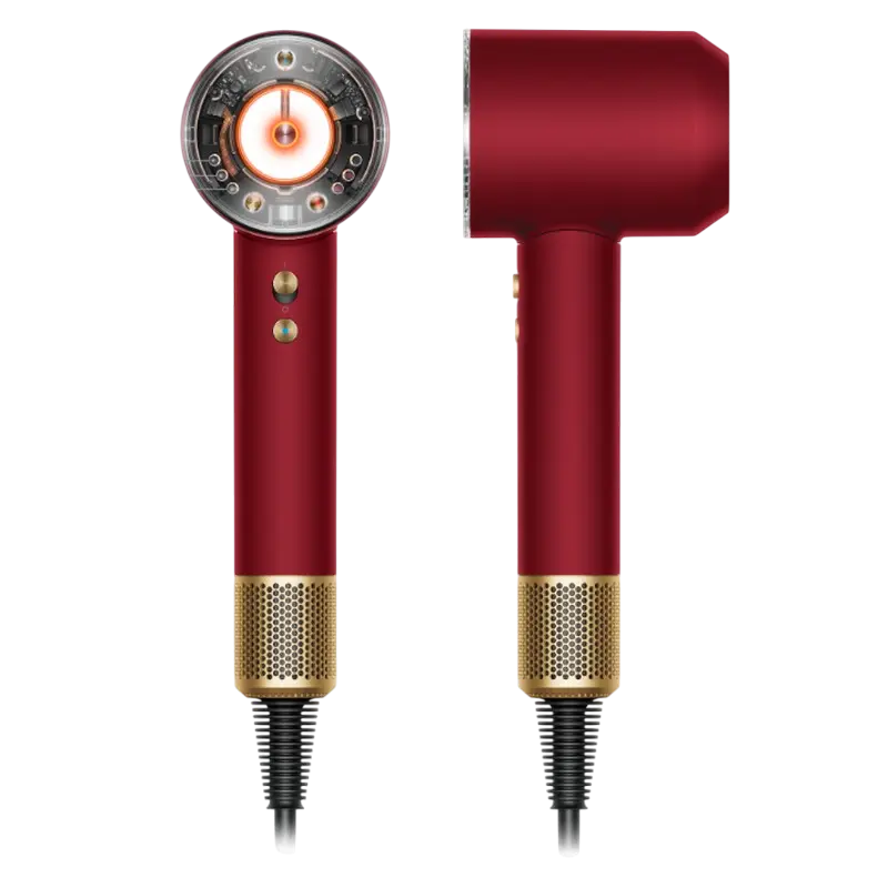 Uscător de păr Dyson Supersonic Nural HD16, 1600W, Red Velvet | Gold