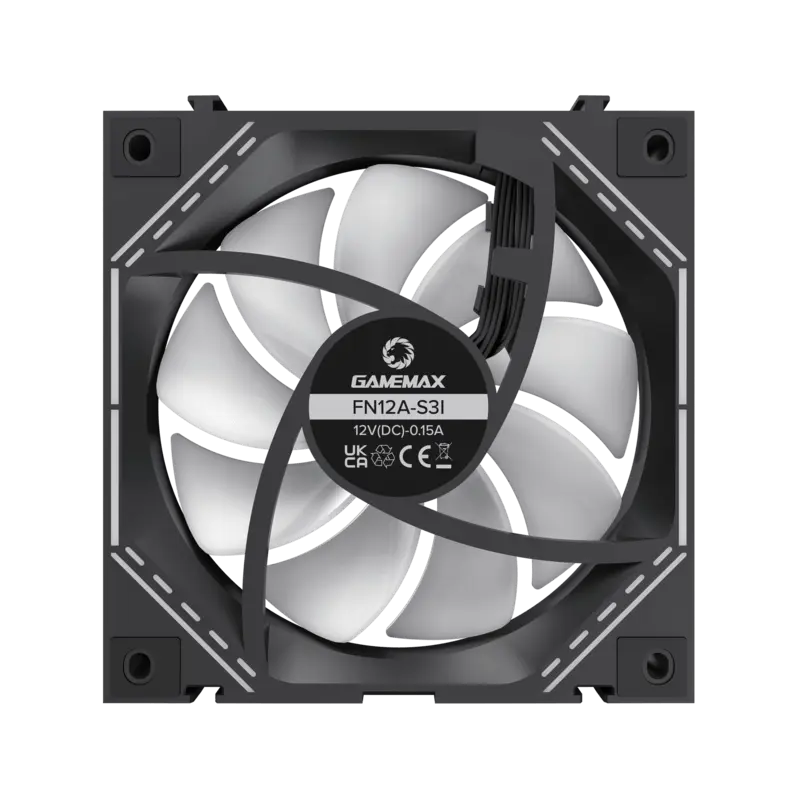 Ventilator PC Gamemax FN12A-S3I, 120 mm