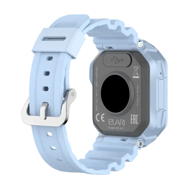 Ceasuri pentru copii Elari KidPhone Techno 4G, 44mm, Albastru