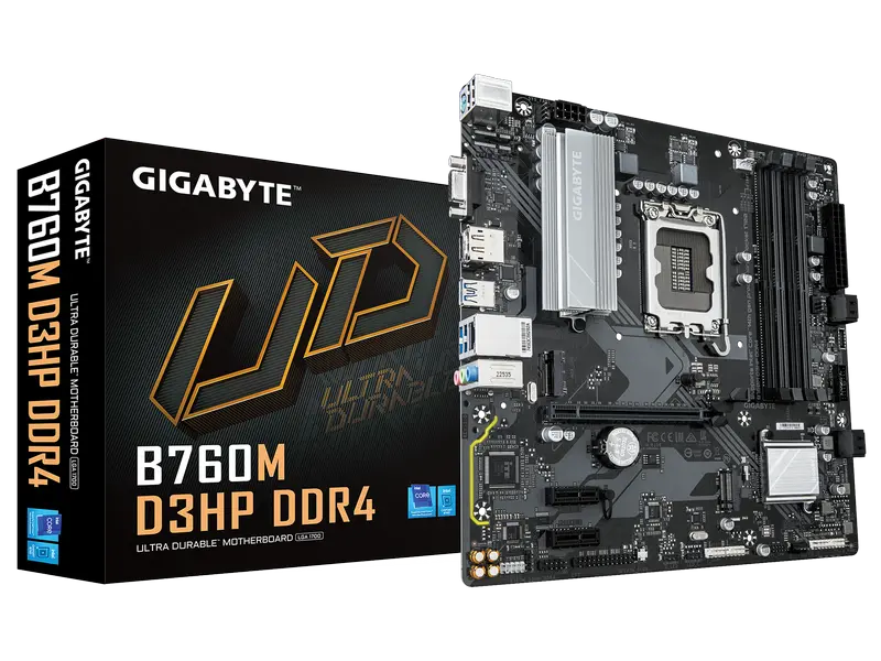 Cumpara  Plăci de bază - Placa de bază Gigabyte B760M D3HP DDR4, LGA17..