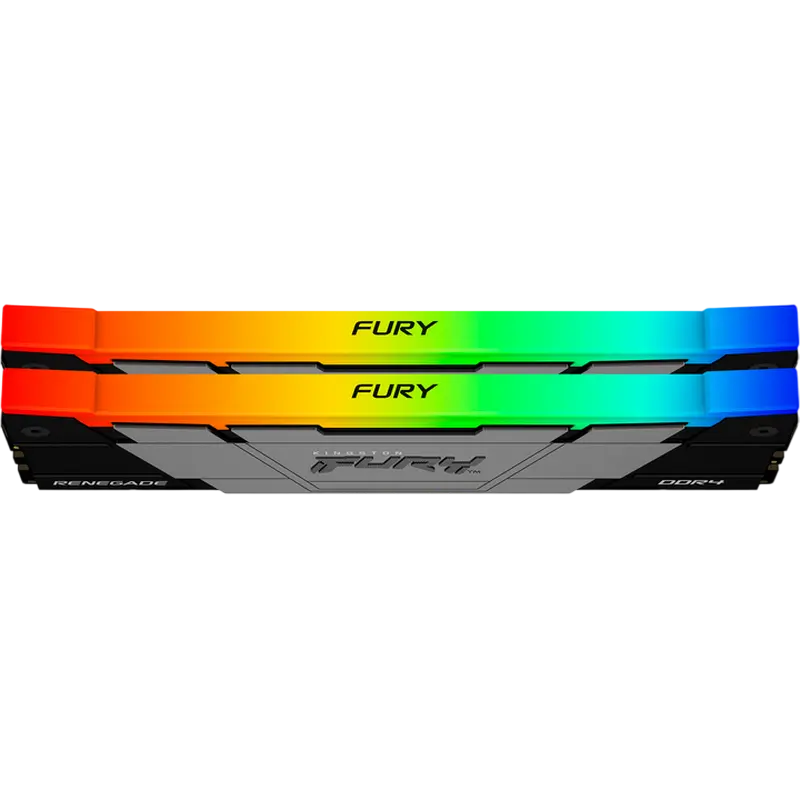 Оперативная память Kingston FURY Renegade RGB, DDR4 SDRAM, 3600 МГц, 16Гб, KF436C16RB2AK2/16