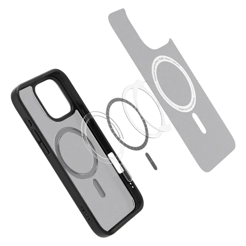 Husa Spigen iPhone 16 Pro Ultra Hybrid Mag, Frost Black