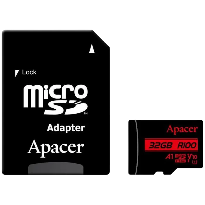 Cumpara  Carduri de memorie - Card de Memorie Apacer microSDHC UHS-I U1 Cla..